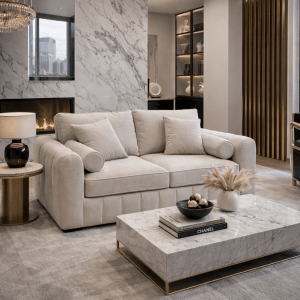 The Sienna Range 2 seater in a modern living room