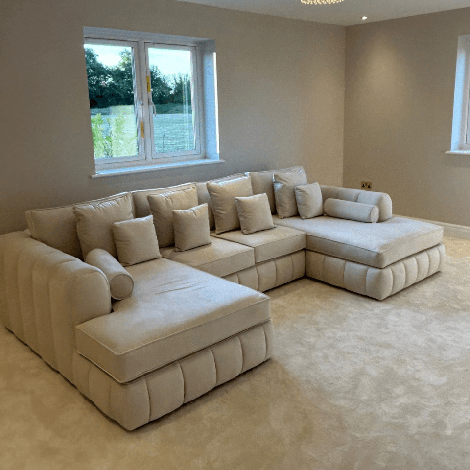 The Sienna Range - U Shaped Sofa