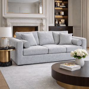 The Alex Range 3 seater in a modern living room