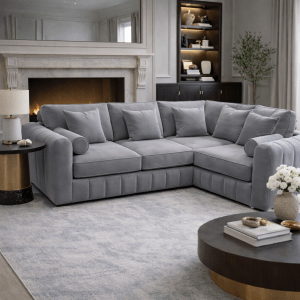The Simms Range corner sofa in a modern living room