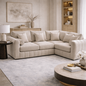 The Simms Range corner sofa in a modern living room