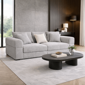 The Cloud range 2 seater in a modern living room